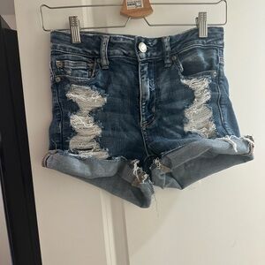 American eagle denim shorts
